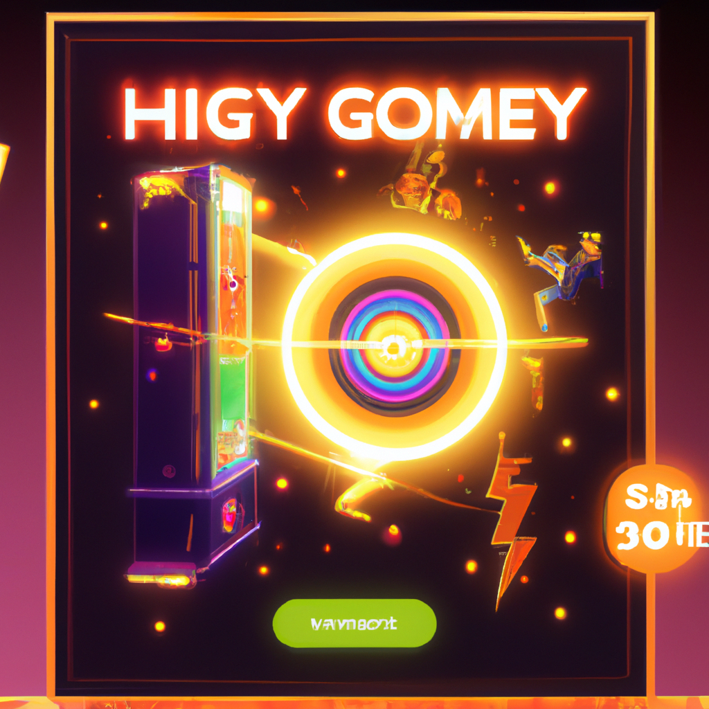 Arcade cabinet style game collage — hero